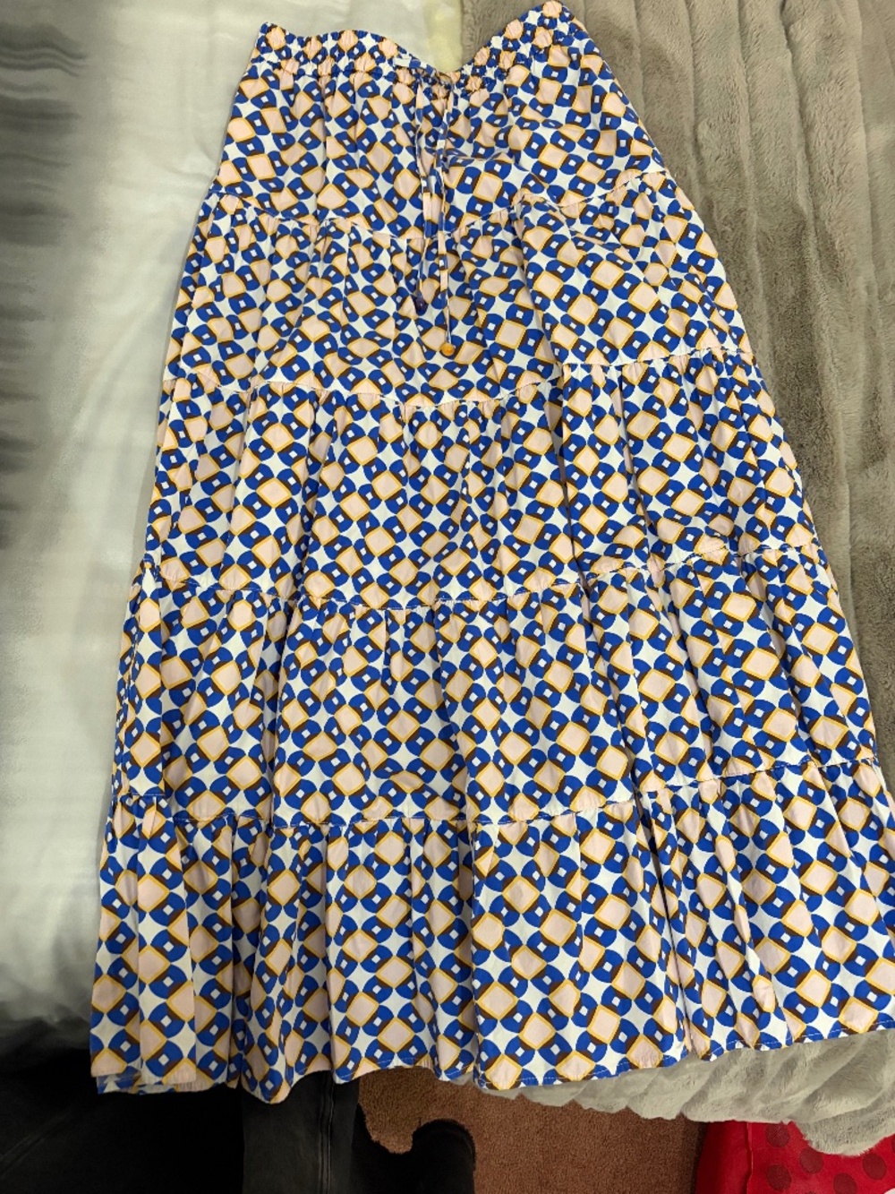 Zara Patterned Maxi Skirt